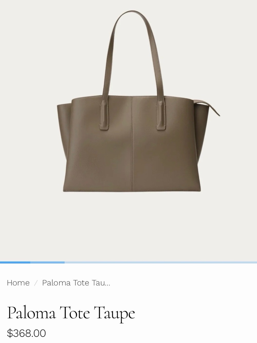 Freja Paloma Tote Taupe